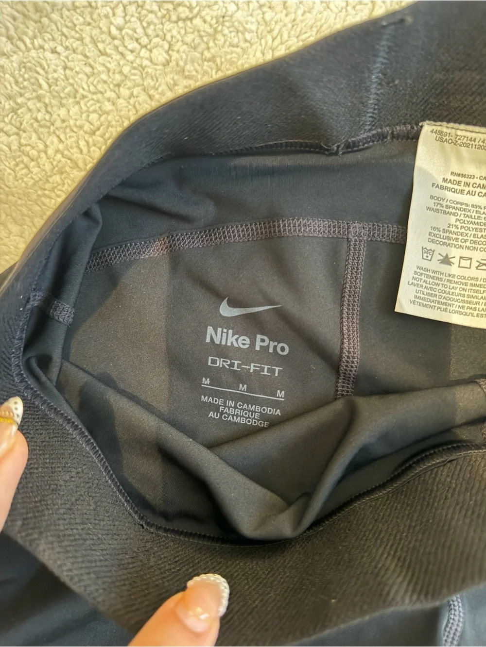 4 nike pro shorts- slide to see more